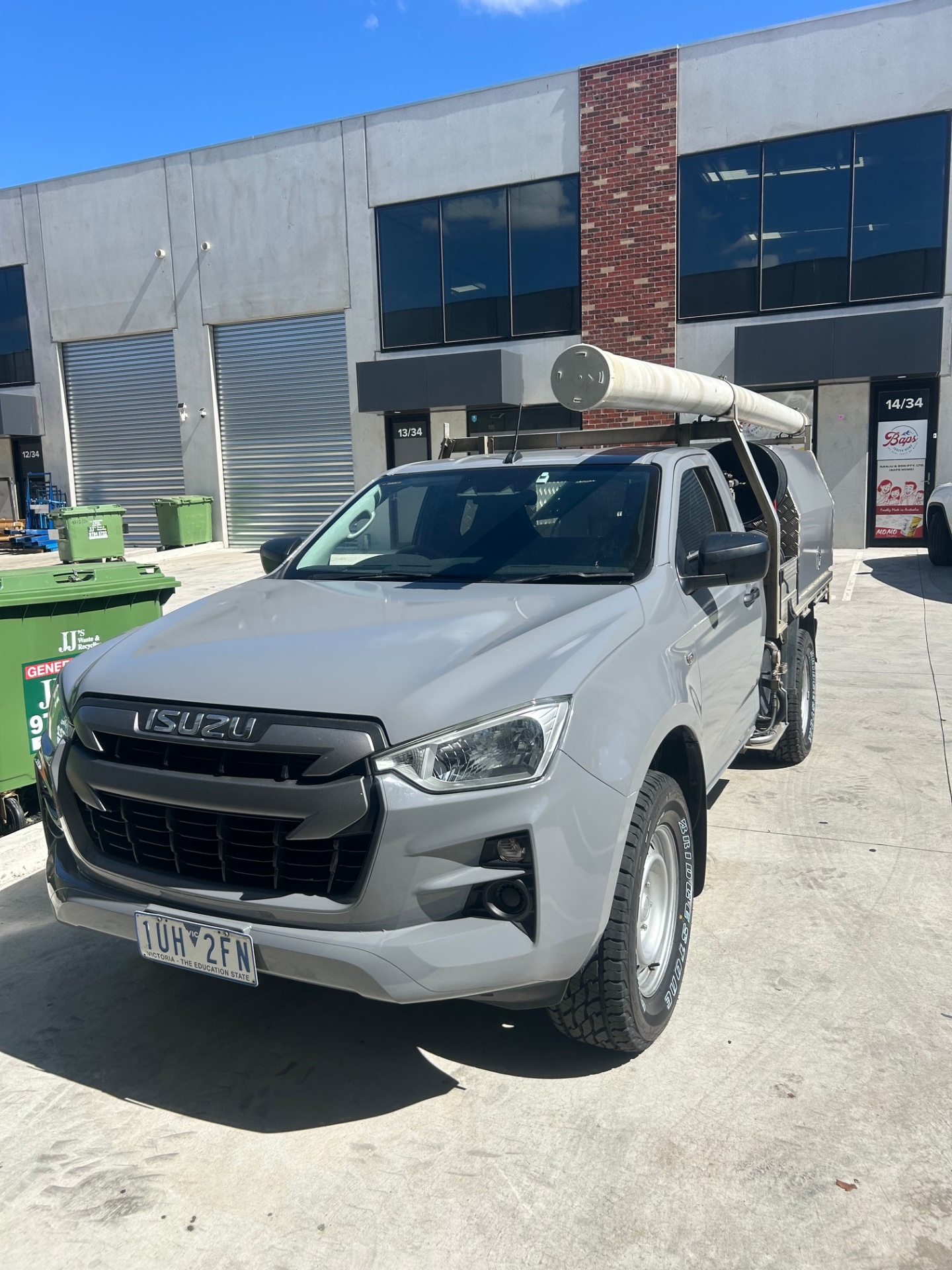 Isuzu D-Max work ute